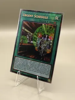 Urgent Schedule 1st Edition Starlight Rare RA05-EN064 Yu-Gi-Oh! - Image 1