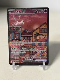 Pokemon Mew ex SVP 053 Pokemon TCG Scarlet Violet 151 Black Star Promo - Image 1