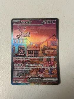 Pokemon Mew ex SVP 053 Pokemon TCG Scarlet Violet 151 Black Star Promo - Image 3