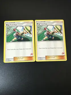 2x BUG CATCHER 189/236 Battle Academy Charizard Stamped #47, #34 Pokemon Card - Image 1