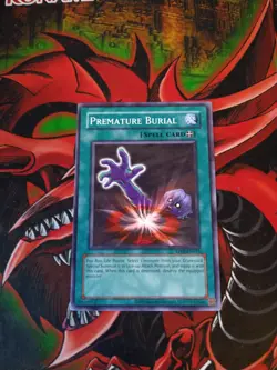 Premature Burial - RP02-EN012 - Common - Unlimited Edition Yugioh NM - Image 1