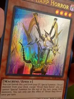 Yugioh! Orcust Harp Horror - BLTR-EN071 - Ultra Rare - 1st Edition Near Mint, En - Image 3