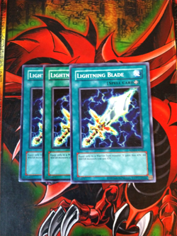 x3 Lightning Blade - RP02-EN032 - Common - Unlimited Edition Yugioh NM - Image 1