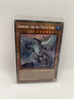 YUGIOH x1 MP25-EN028 GAMECIEL, THE SEA TURTLE KAIJU - STARLIGHT RARE - Image 1