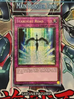Yugioh! Starlight Road Starlight Rare Near Mint 1st Edition MP25-EN022 - Image 1