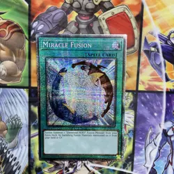 YUGIOH x1 MP25-EN021 MIRACLE FUSION - STARLIGHT RARE 1st EDITION - Image 3