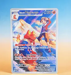 Pokemon Ethan’s Magcargo #222/217: Ascended Heroes (Read Description) 🔥 - Image 1