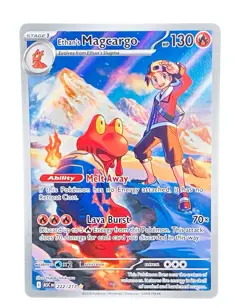 Pokemon Ethan’s Magcargo #222/217: Ascended Heroes (Read Description) 🔥 - Image 2