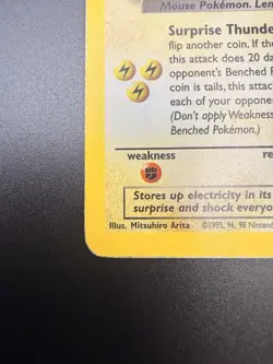 Dark Raichu (2000) MP+ 83/82 Team Rocket Holo | Pokemon TCG - Image 2