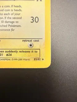 Dark Raichu (2000) MP+ 83/82 Team Rocket Holo | Pokemon TCG - Image 5