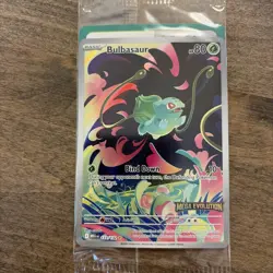Bulbasaur Mega Evolutions Stamped Promo Pokemon TCG Near Mint - Image 1