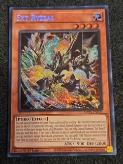 Yugioh! Ext Ryzeal MP25-EN120 Prismatic Secret Rare 1st Edition NM - Image 1
