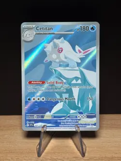Cetitan 201/191 Illustration Rare Surging Sparks Pokemon Holo Near Mint - Image 1