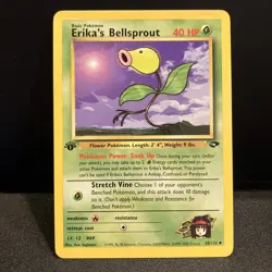 Pokemon 1st Edition Gym Challenge – Erika's Bellsprout 38/132 - Image 1