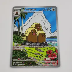 Alolan Dugtrio 208/191 Sv08: Surging Sparks Holo Rare Pokemon TCG Card NM SIR - Image 1