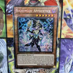 YUGIOH - NIGHTMARE APPRENTICE - STARLIGHT RARE - MP25 - NM - 1ST ED - Image 3
