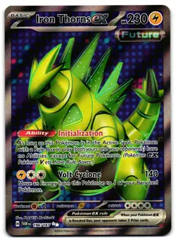 Iron Thorns ex 196/167 - Twilight Masquerade Ultra Rare Pokemon TCG - M/LP Card - Image 1