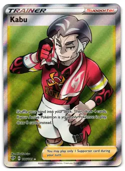 Kabu 186/189 - Darkness Ablaze Rare Ultra Pokemon TCG - M/LP Card - Image 1