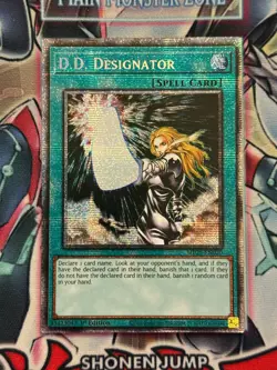 Yugioh! D.D. Designator Starlight Rare Near Mint 1st Edition MP25-EN020 - Image 1