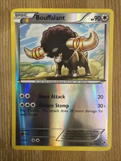 Bouffalant - 90/114 [Black & White] Pokemon TCG - Uncommon - Reverse Holo NM - Image 1