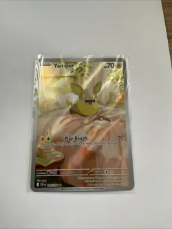Pokemon TCG: Yamper 099/094 Me02: Phantasmal Flames Holo IR NM - Image 1