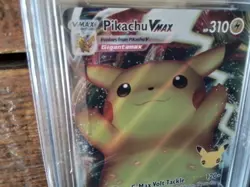 Pokemon vmax gold secret graded art sr pikachu vmax ur ar swsh062 gx ex Card b45 - Image 3