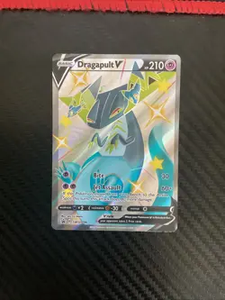 Dragapult V - SWSH096 - Pokemon Sword & Shield Promo Ultra Rare Card NM - Image 1