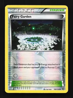 Fairy Garden 100/124 LP Fates Collide English Pokemon Card TCG - Image 1