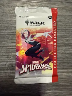 Spiderman Magic the Gathering Collectors Booster Pack Brand New Factory Sealed - Image 1