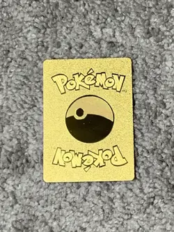 Charizard VMax HP586 Whirlpool Hellfire Gold Foil Fan Art Collector Card - Image 2
