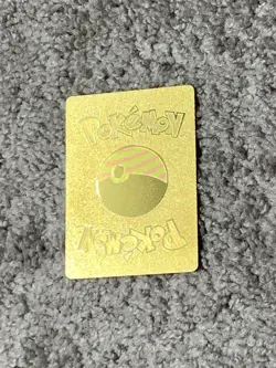 Charizard VMax HP586 Whirlpool Hellfire Gold Foil Fan Art Collector Card - Image 3