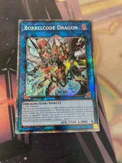 YUGIOH - BORRELCODE DRAGON - STARLIGHT RARE - MP25 - NM - 1ST ED - Image 1