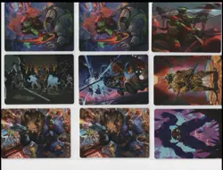 Lot Of Magic The Gathering Teenage Mutant Ninja Turtles Art Cards (9) WOTC - Image 1
