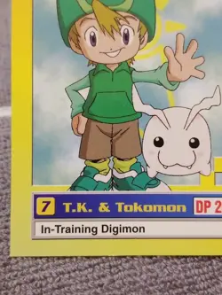 Upper Deck 7 TK & Tokomon 10 of 34 In-Training Digimon 2000 Digimon CCG Card NM - Image 5