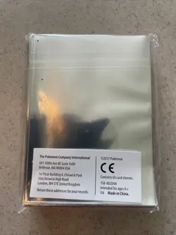 Pokemon Sun & Moon Card Sleeves 65 Count Solgaleo New Sealed 2017 - Image 2