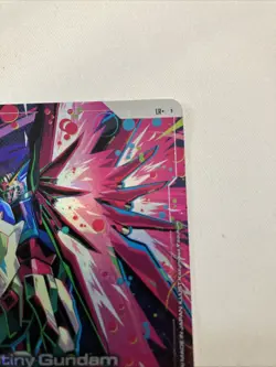 Bandai Destiny Gundam LR+ Phantom Aria Holo G004-050 Gundam Card Game - Image 2