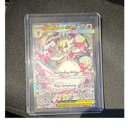 Mega Gardevoir EX Full Art Holo 360 HP Pokemon Card 178/132 Me01 Special Rare - Image 1