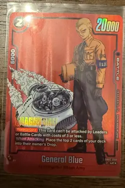 Dragon Ball TCG Card General Blue SB02-059 Holofoil Limited Pack Manga 02 - Image 1