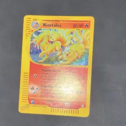Pokemon Ninetales Aquapolis Holo Rare 2002 H19/H32 80 HP English Card - Image 4