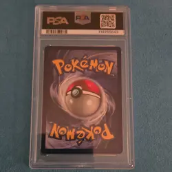 Pokemon Vulpix Base Set Common Regular 1999 PSA 9 Graded Card 68/102 - Image 2