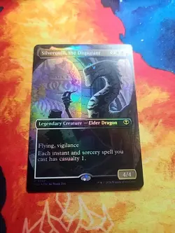 Silverquill, the Disputant (Borderless) - Secrets of Strixhaven - Foil - NM - Image 1