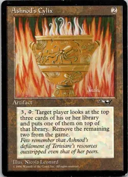 MTG Magic The Gathering Ashnod's Cylix Alliances Played See Scan - Image 1