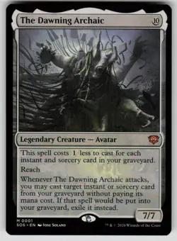 The Dawning Archaic Mythic Secrets of Strixhaven 1 MTG Near Mint 2026 - Image 1