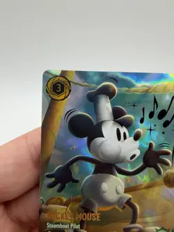 Mickey Mouse - Steamboat Pilot (Enchanted) 231/204 Fabled Rare NM! - Image 2