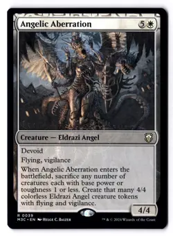 Angelic Aberration NM* Modern Horizons 3 ENGLISH 0039 mtg -UnltdCards - Image 1