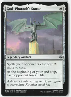 God-Pharaoh's Statue U War of the Spark 238 NM - Image 1