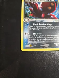 MP- Dark Octillery Holo 8/109 EX Team Rocket Returns Pokemon Card - Image 3