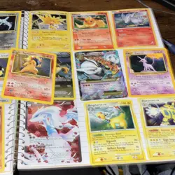 Pokemon TCG Typhlosion Flareon Zapdos Reshiram Mewtwo Card Lot Holo English - Image 3