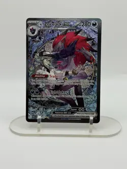Pokemon N's Zoroark ex 286/217 Me: Ascended Heroes SIR - Image 1