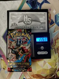 (HEAVY) 22.61g Pokemon TCG Mega Evolution Booster Pack (SEALED)✅ - Image 1